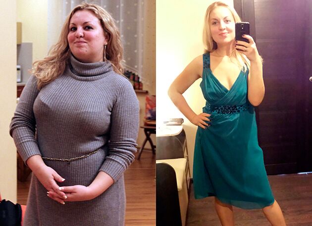 Fotografie pred a po chudnutí, skúsenosti s používaním Choco Lite