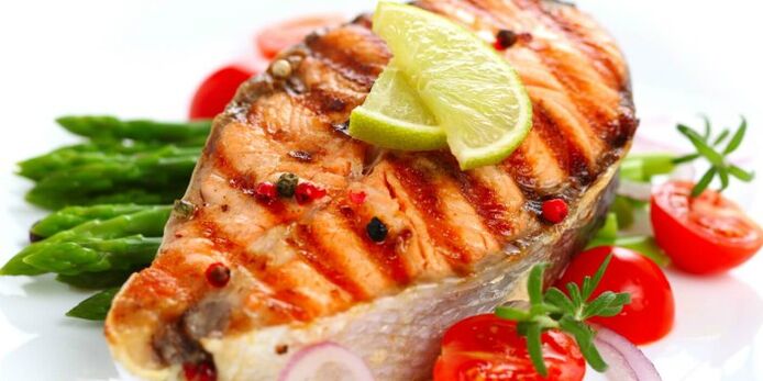ryby so zeleninou na chudnutie