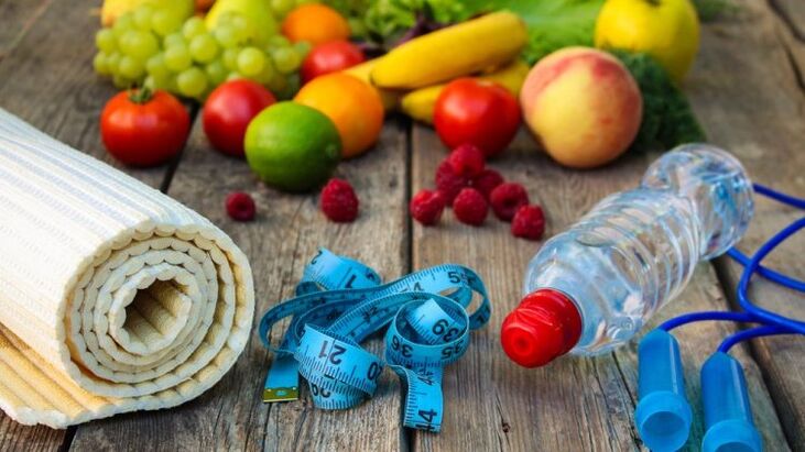 zdravé jedlo a centimeter na chudnutie pri správnej výžive
