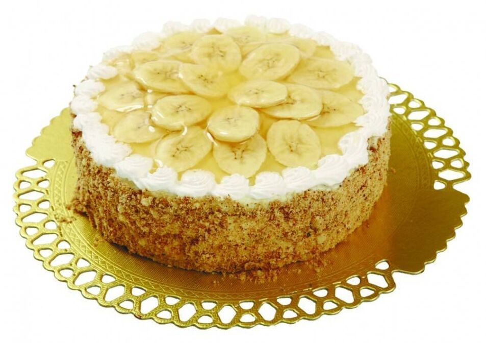 banánový koláč pri pankreatitíde